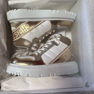 Dior D-Player high top sneakers new size 35